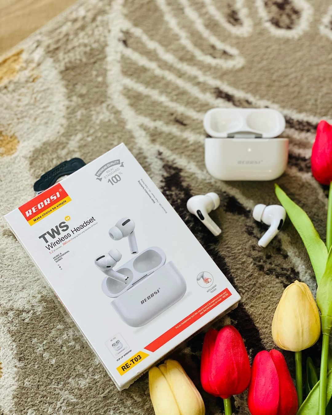RECRSI Wireless Airpods